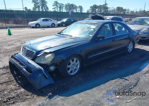 2000 Mercedes-Benz S 430 z USA, uszkodzony, nr VIN WDBNG70J2YA119188